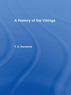 cover image of A History of the Vikings